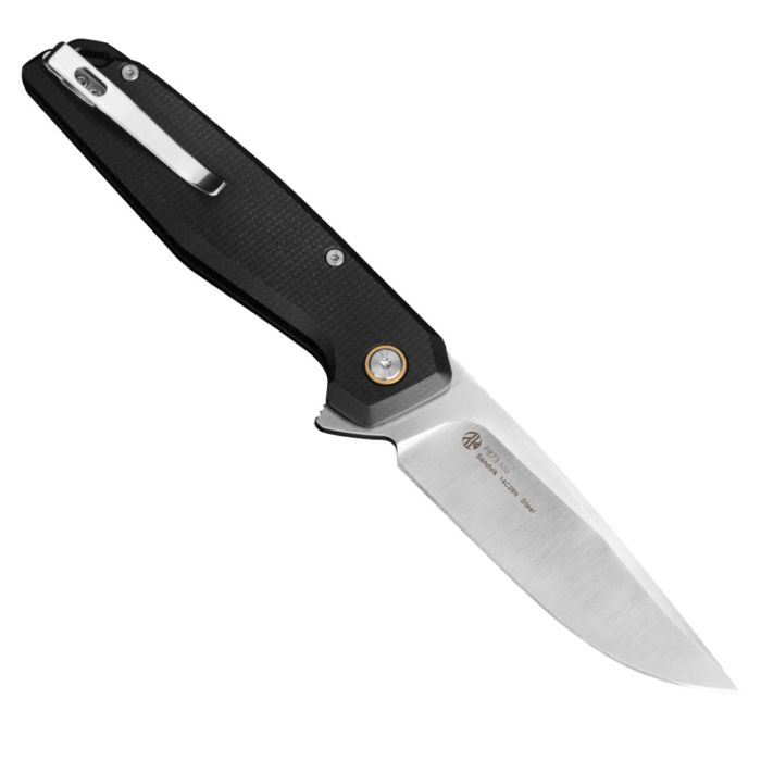 Ніж складаний туристичний Ruike P873-MB, (8.8 см)14C28N / G10 чорний