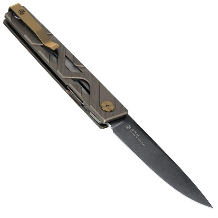 Ніж складаний туристичний Ruike P878-AK, (8.7 см) 14C28N / 6063Aluminum сірий