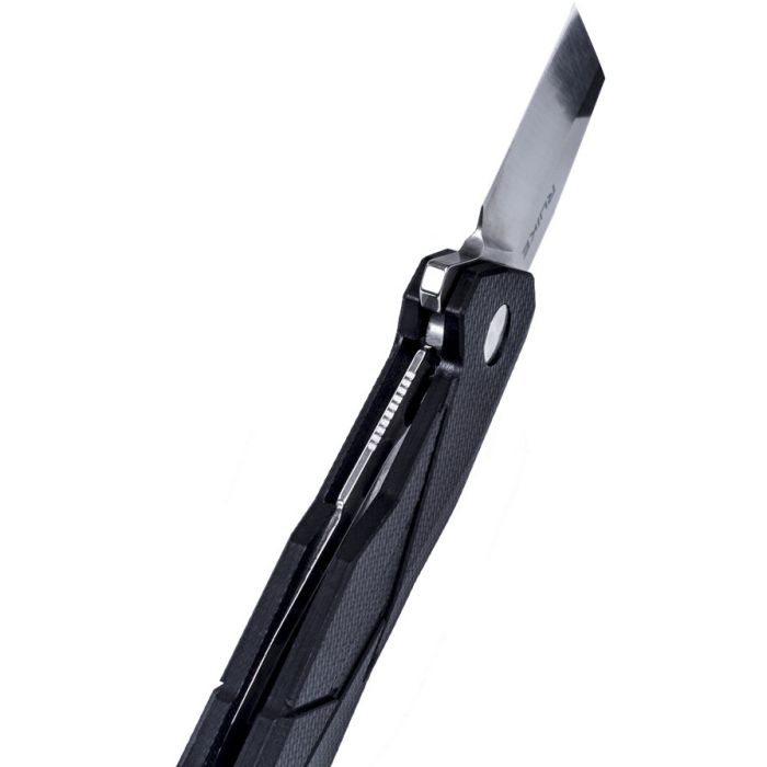Ніж складаний туристичний Ruike P138-B, (9 см) 14C28N / G10 чорний