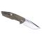 Ніж складаний туристичний Ruike P138-W, (9 см) 14C28N / G10 бежевий