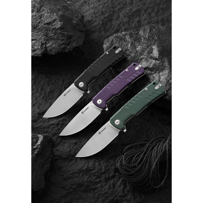 Ніж складаний туристичний Ganzo G769 (9 см) D2 / G10 зелений