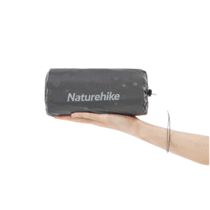 Матрац туристичний надувний одномісний Naturehike CNH22DZ018, надлегкий, 183х58х7 см, зелений, для туризму із мішком для надування