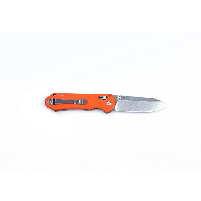 Ніж складаний туристичний Ganzo G7452 (9 см) 440С / G10 помаранчевий