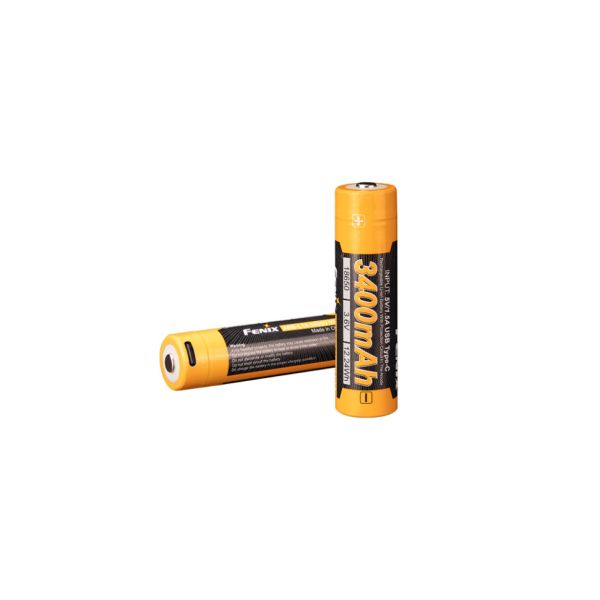 Акумулятор 18650 Fenix (3400 mAh) Type-C V3.0