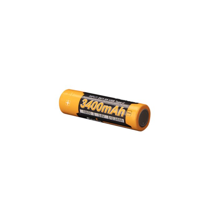 Акумулятор 18650 Fenix (3400 mAh) Type-C V3.0