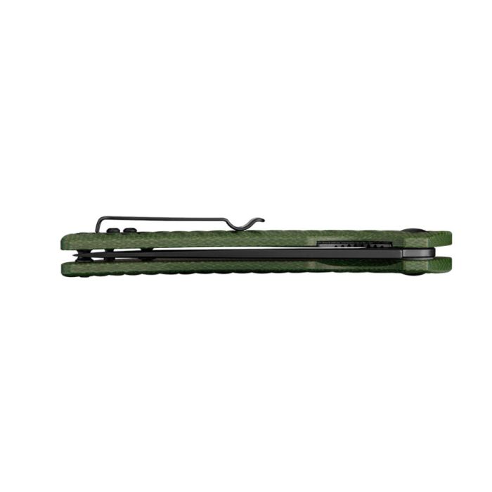 Ніж складаний туристичний Ruike P122-MG, (9.2 см) 14C28N / мікарта темно-зелений 