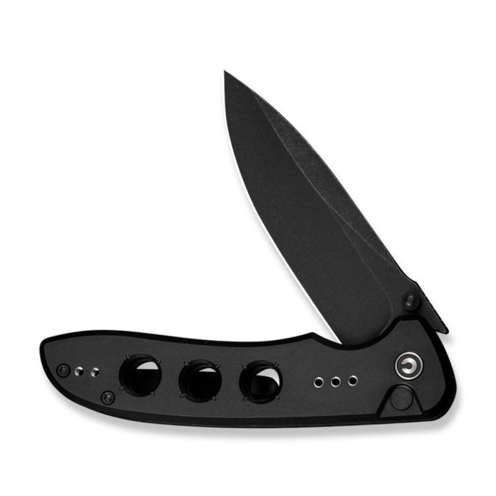 Ніж складаний туристичний Civivi Hyperpulse, (8.9 см) 14C28N / Aluminum чорний