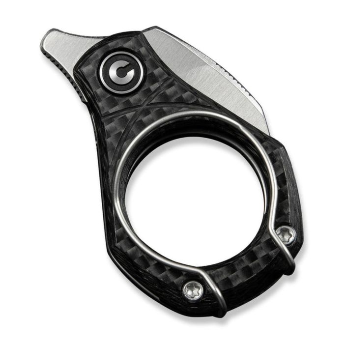Ніж складаний кишеньковий Civivi Pyrus, (1.6 см) 14C28N / Carbon Fiber темно-сірий