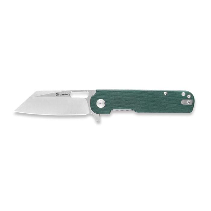 Ніж складаний туристичний Ganzo G770 (8.8 см) D2 / G10 зелений