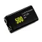 Аккумулятор Soshine USBLi-7.4V-500, 6F22 (крона), microUSB, 7.4V, 500mAh, Li-Po, LED, Black, Box