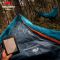 Спальник з капюшоном та закругленим дном Naturehike Y150 NH21MSD08 лівий, темно-блакитний