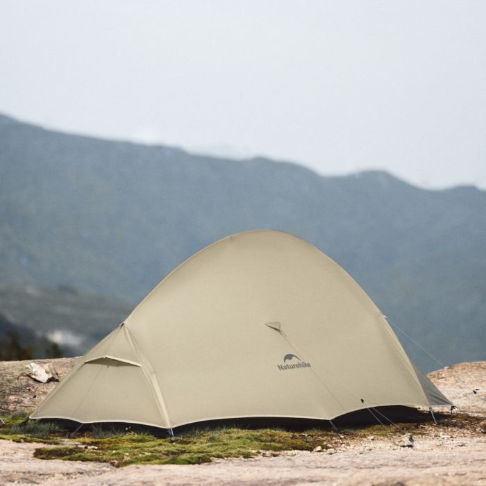 Намет надлегкий двомісний Naturehike Cloud Up Pro CNK2350WS020, 20D, пісочний
