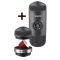 Портативна еспресо-кавоварка Wacaco Nanopresso з адаптером для капсул, механічна, для меленої кави