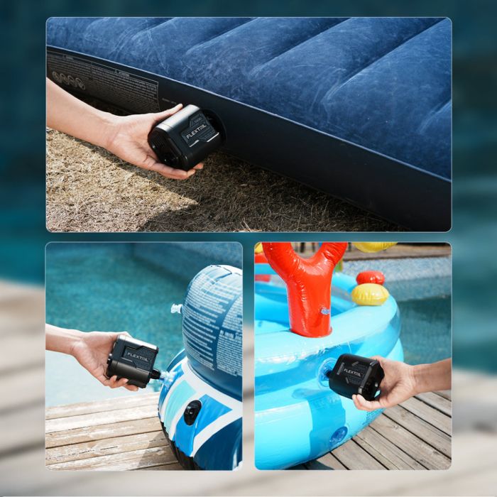 Портативний повітряний насос Flextail Evo Pump 3, 1000 л/хв, помаранчевий
