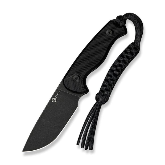 Ніж фіксований тактичний Civivi Timberbark, (8.1 см) 14C28N / G10 чорний