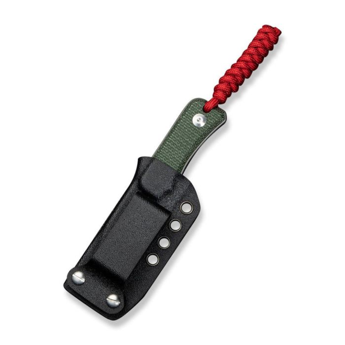 Ніж фіксований тактичний Civivi Baby Banter, (6.1 см) Nitro-V / Micarta темно-зелений
