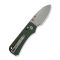 Ніж складаний кишеньковий Civivi Baby Banter 2, (5.9 см) Nitro-V / Micarta темно-зелений
