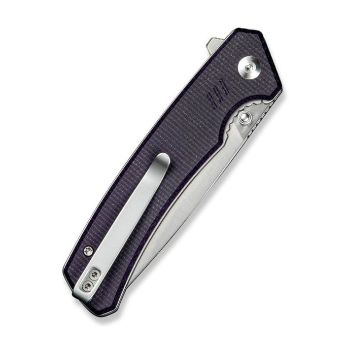 Ніж складаний туристичний Civivi Merit, (8.3 см) 14C28N / Micarta чорний 