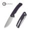 Ніж складаний туристичний Civivi Merit, (8.3 см) 14C28N / Micarta чорний 