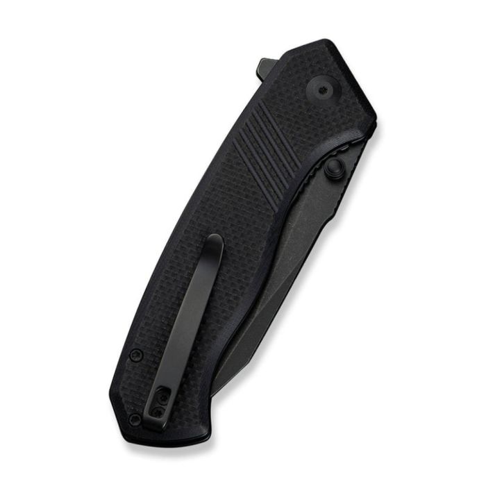 Ніж складаний туристичний Civivi Placoid, (9.3 см) 14C28N / G10 чорний 
