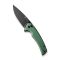 Ніж складаний туристичний Sencut Serene, (8.8 см) D2 / Aluminum зелений