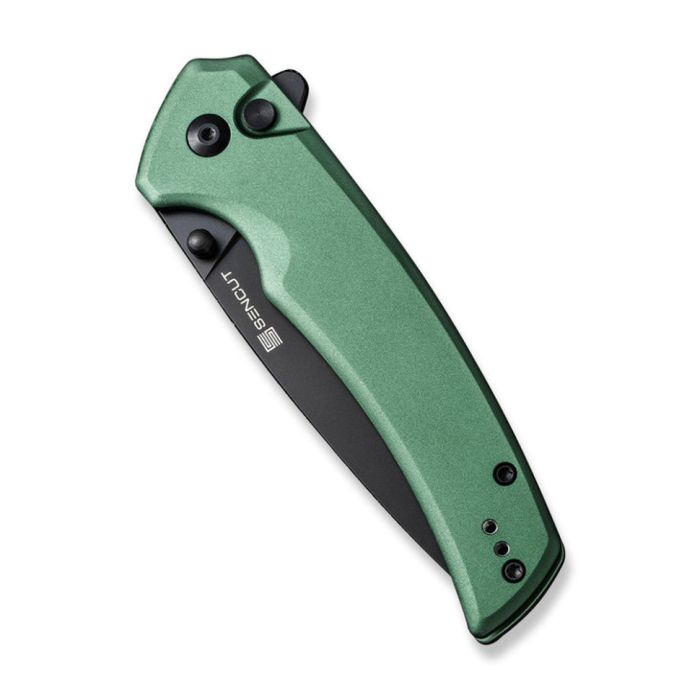 Ніж складаний туристичний Sencut Serene, (8.8 см) D2 / Aluminum зелений