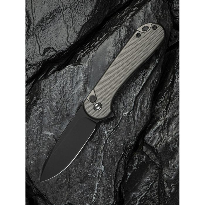 Ніж складаний кишеньковий Civivi Elementum II, (7.5 см) Nitro-V / Aluminum сірий