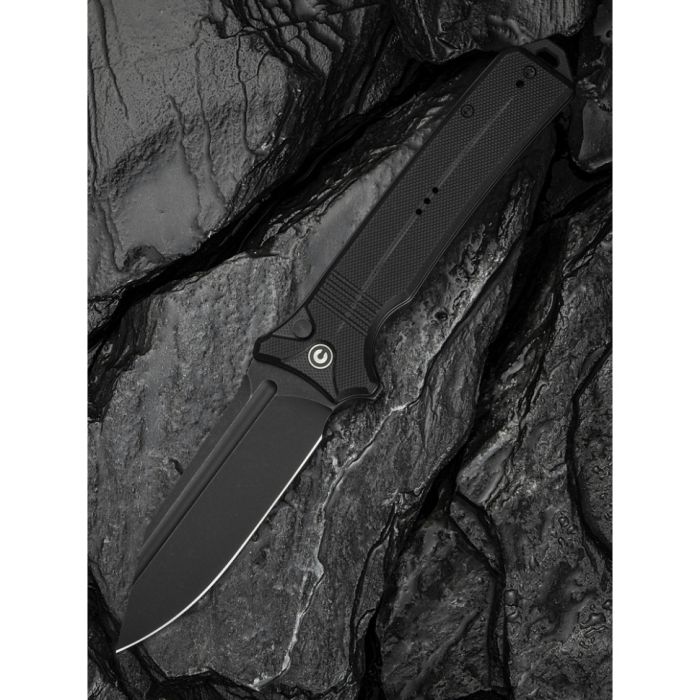 Ніж складаний туристичний Civivi Neurohaptic, (9.5 см) Nitro-V / G10 чорний