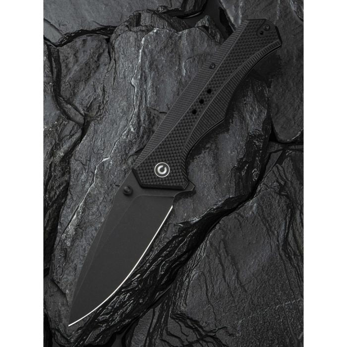Ніж складаний туристичний Civivi Photonix, (9.4 см) 14C28N / G10 чорний