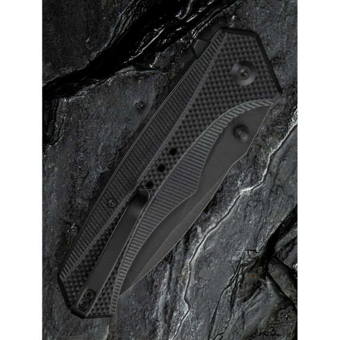 Ніж складаний туристичний Civivi Photonix, (9.4 см) 14C28N / G10 чорний