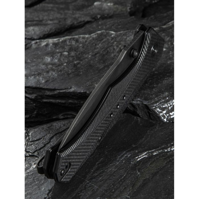 Ніж складаний туристичний Civivi Photonix, (9.4 см) 14C28N / G10 чорний