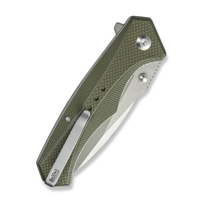 Ніж складаний туристичний Civivi Photonix, (9.4 см) 14C28N / G10 темно-зелений