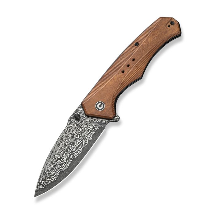 Ніж складаний туристичний Civivi Photonix, (9.4 см) Damascus / Guibourtia Wood