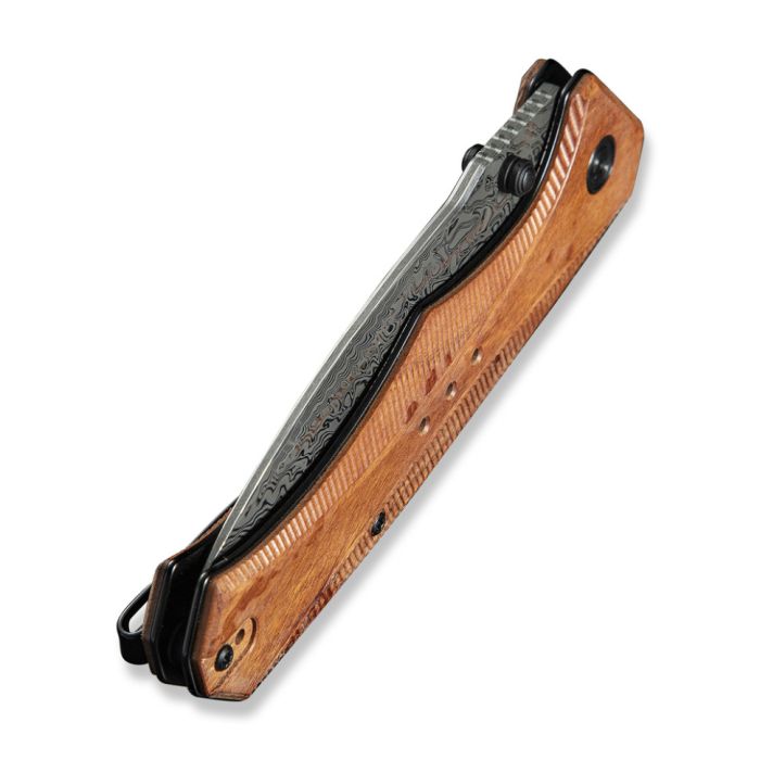 Ніж складаний туристичний Civivi Photonix, (9.4 см) Damascus / Guibourtia Wood