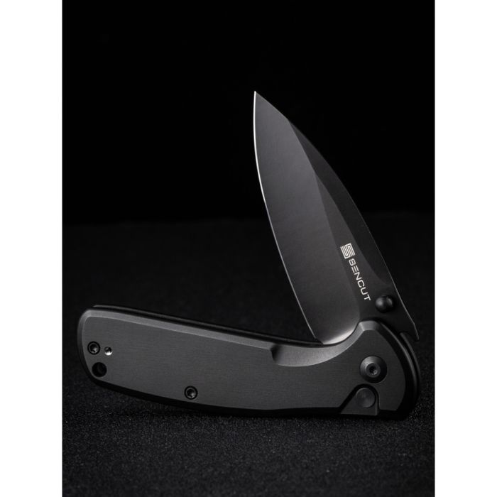 Ніж складаний кишеньковий Sencut ArcBlast, (7.6 см) 9Cr18MoV / Aluminum чорний