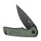 Ніж складаний туристичний Sencut Praktisk, (9.1 см) 9Cr18MoV / Micarta темно-зелений