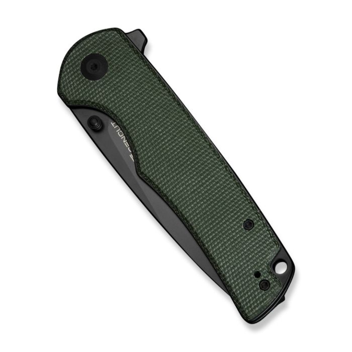 Ніж складаний туристичний Sencut Praktisk, (9.1 см) 9Cr18MoV / Micarta темно-зелений