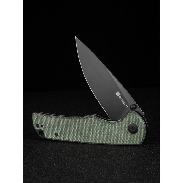 Ніж складаний туристичний Sencut Praktisk, (9.1 см) 9Cr18MoV / Micarta темно-зелений