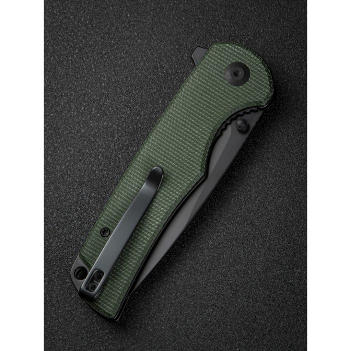Ніж складаний туристичний Sencut Praktisk, (9.1 см) 9Cr18MoV / Micarta темно-зелений