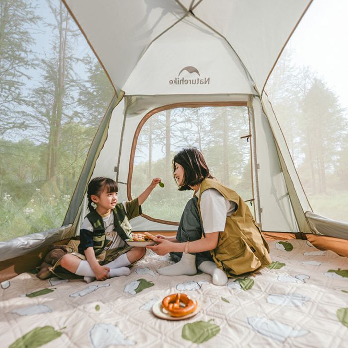 Тент для кемпінгу Naturehike CNK2450WS021, бежевий