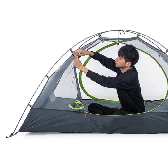 Намет двомісний ультралегкий Naturehike NH15Z006-P, темно-зелений