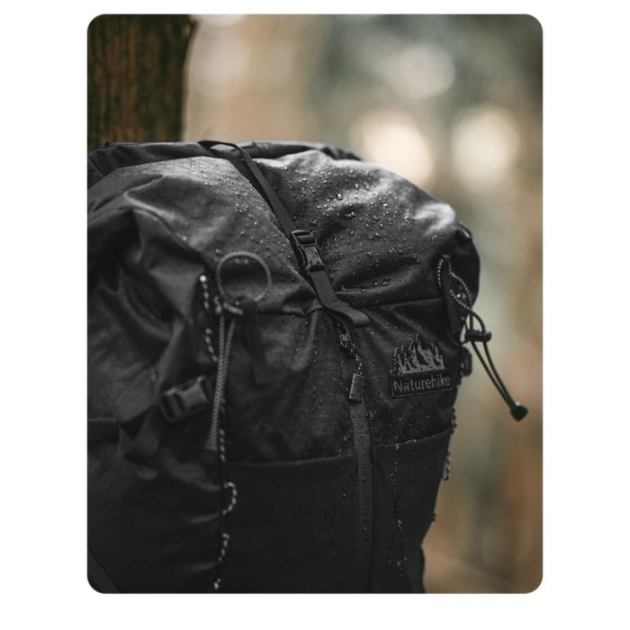 Рюкзак туристичний Naturehike Helium CNK2300016, 30+5 л, чорний
