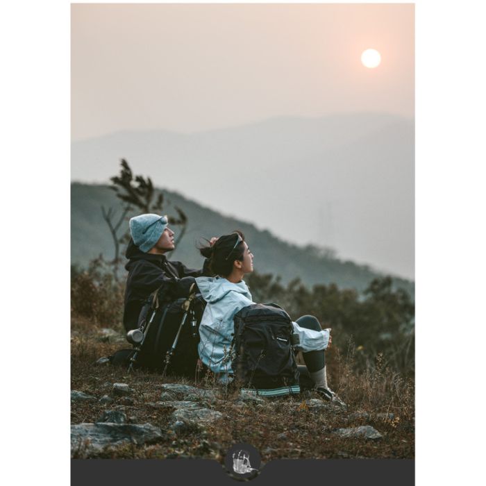 Рюкзак туристичний Naturehike Helium CNK2300016, 30+5 л, коричневий