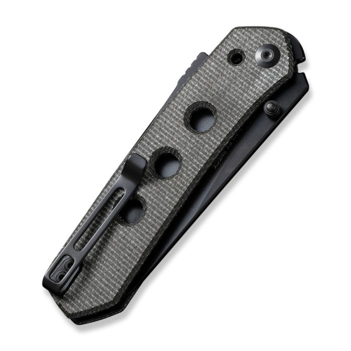 Ніж складаний туристичний Civivi Vision FG, (8.9 см) Nitro-V / Micarta темно-сірий
