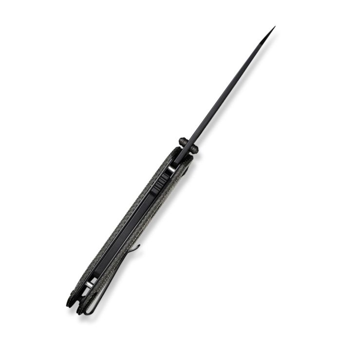 Ніж складаний туристичний Civivi Vision FG, (8.9 см) Nitro-V / Micarta темно-сірий
