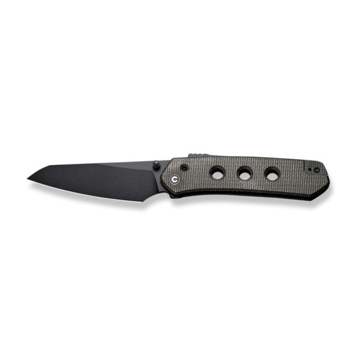 Ніж складаний туристичний Civivi Vision FG, (8.9 см) Nitro-V / Micarta темно-сірий