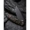 Ніж складаний туристичний Civivi Praxis, (9.5 см) 9Cr18MoV / Carbon Fiber & Resin