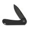 Ніж складаний кишеньковий Civivi Elementum Slip Joint, (7.5 см) 14C28N / G10 чорний