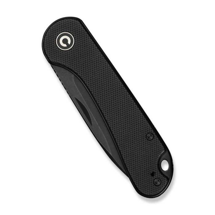 Ніж складаний кишеньковий Civivi Elementum Slip Joint, (7.5 см) 14C28N / G10 чорний