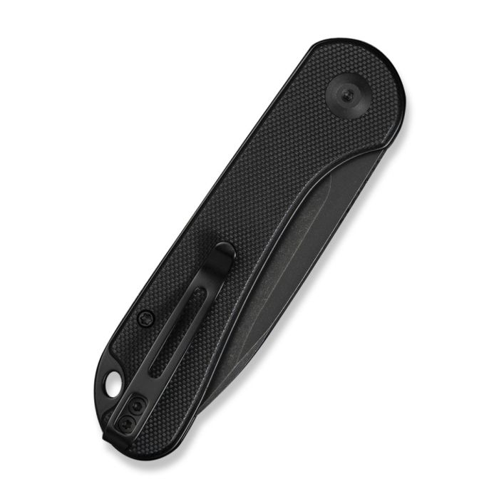 Ніж складаний кишеньковий Civivi Elementum Slip Joint, (7.5 см) 14C28N / G10 чорний